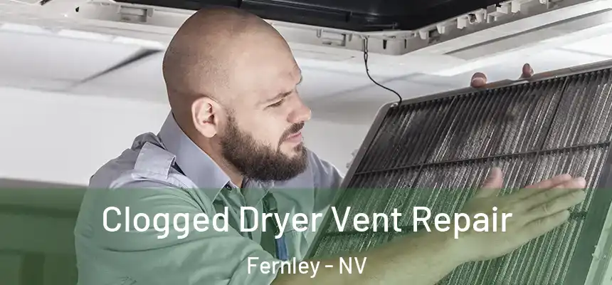  Clogged Dryer Vent Repair Fernley - NV
